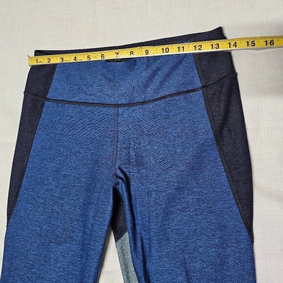 Outdoor Voices Tri Tone Women Leggings Size M Blue - Picture 8 of 13